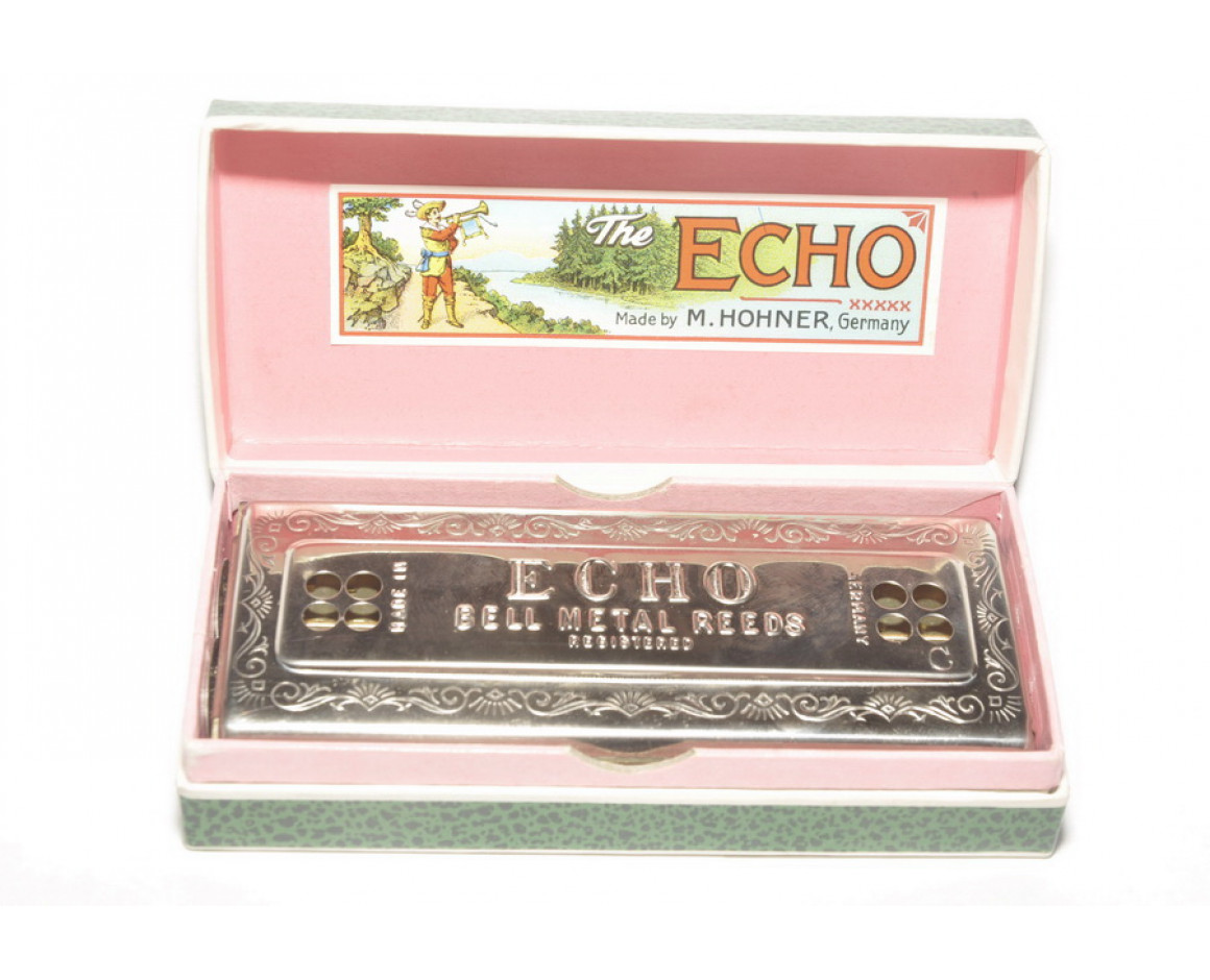 Двухсторонняя губная гармошка M. Hohner Echo